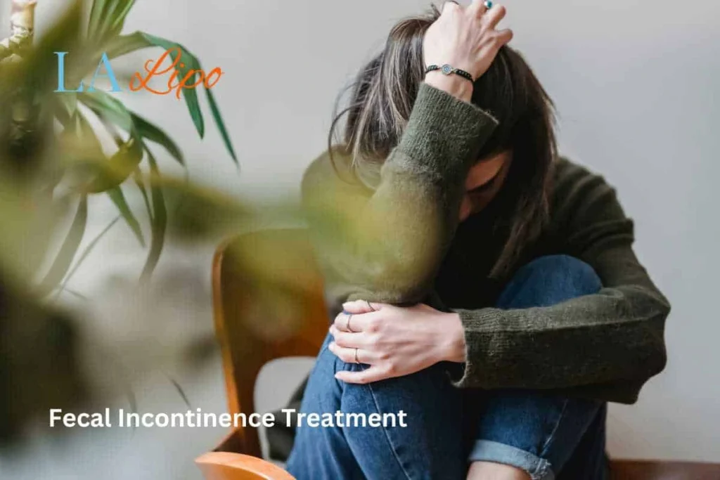 woman worried about fecal incontinence diet Wigan